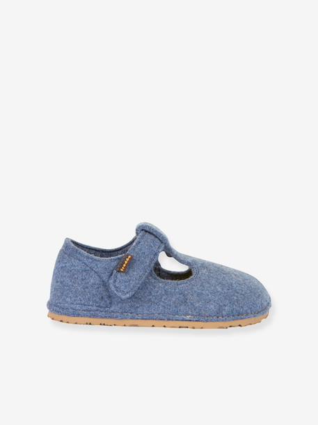 Chaussons pieds nus enfants FLEXY WOOLY BAREFOOT Froddo bleu jean+bleu nuit+gris chiné+rose chiné 3 - vertbaudet enfant 