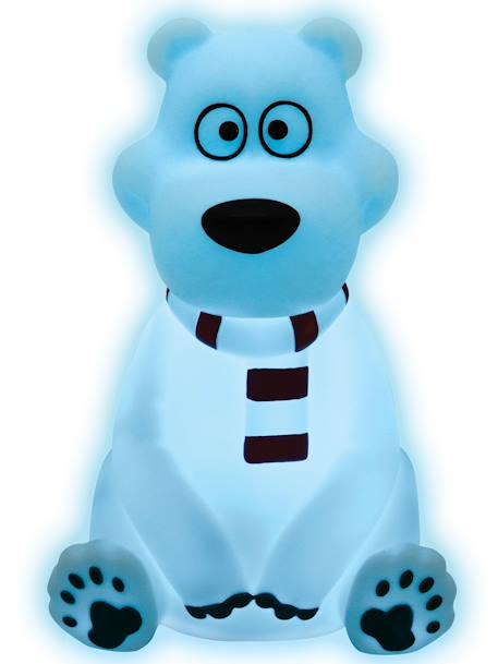 Veilleuse ours polaire en 3d avec variation de couleurs Blanc 2 - vertbaudet enfant 
