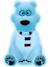 Veilleuse ours polaire en 3d avec variation de couleurs Blanc 2 - vertbaudet enfant 