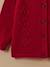 Cardigan en laine mérinos bébé Ecru chine+Framboise 4 - vertbaudet enfant 