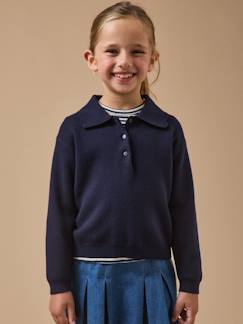 -Pull milano col polo fille