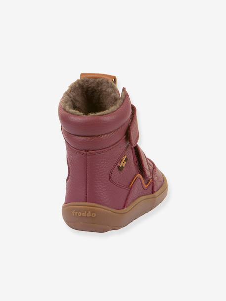 Chaussures d'hiver barefoot enfants BAREFOOT TEX WINTER Froddo bleu nuit+bleu pétrole+bordeaux+marron+rose doré 15 - vertbaudet enfant 