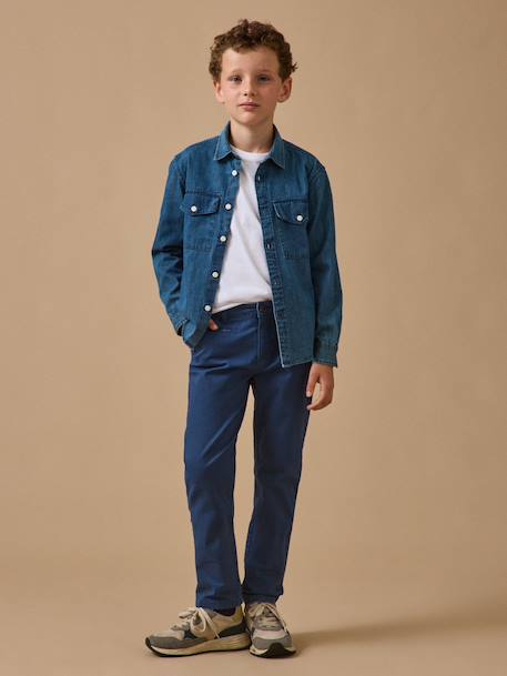 Chino garçon Bouteille+Orage+Vert pin 9 - vertbaudet enfant 