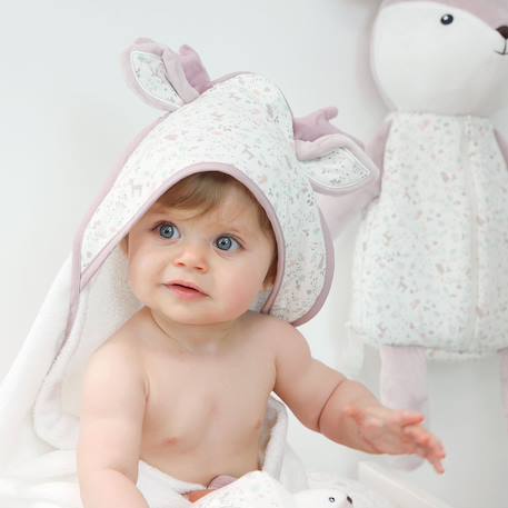 Set de sortie de bain et gant enchanté Lilas 3 - vertbaudet enfant 