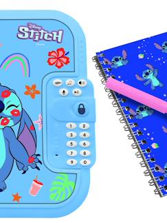 -Journal intime électronique Stitch avec coffre-fort, stylo, carnet inclus, interactif, Effets sonores