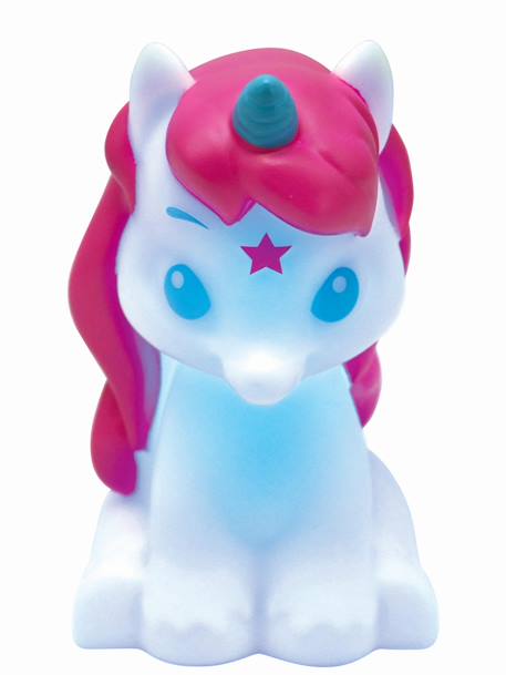 Veilleuse licorne en 3d avec variation de couleurs Blanc 1 - vertbaudet enfant 