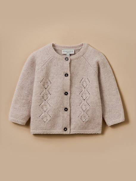 Bébé-Pull, gilet, sweat-Cardigan en laine mérinos bébé