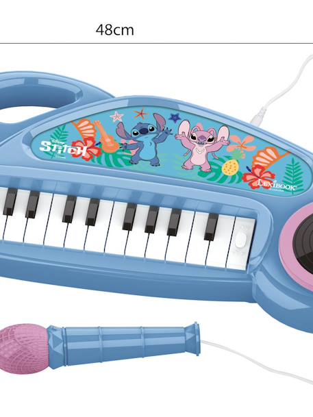 Piano électronique pour enfants stitch avec effets lumineux Bleu 2 - vertbaudet enfant 