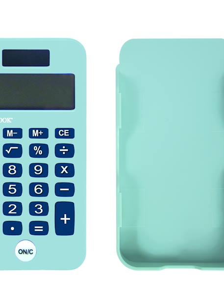 Calculatrice de Poche Dinosaures avec Couvercle de Protection, Fonctions Classiques et évoluées, à Piles et Solaire Bleu 3 - vertbaudet enfant 