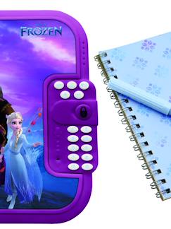 -Journal intime éléctronique avec coffre-fort la reine des neiges