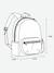 Sac à dos personnalisable polyester rose dragée 8 - vertbaudet enfant 