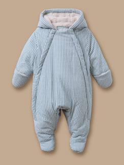 Bébé-Manteau, combipilote, nid d'ange-Combi-pilote motif vichy bébé