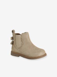 Chaussures-Chaussures bébé 17-26-Marche fille 19-26-Boots, bottines et bottes-Chaussures premiers pas bébé boots cuir
