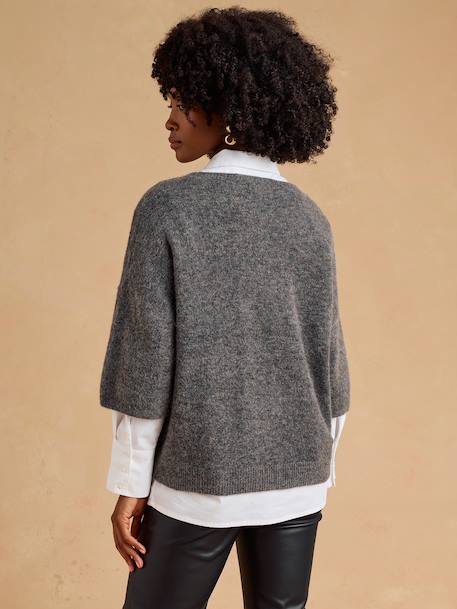 Pull de grossesse chocolat 2 - vertbaudet enfant 