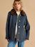 Manteau court de grossesse gris souris 1 - vertbaudet enfant 
