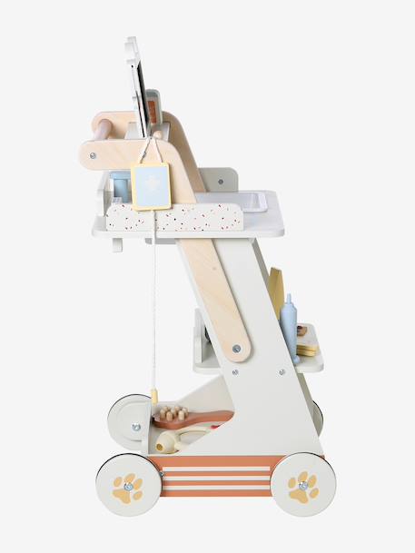 Chariot vétérinaire en bois FSC® écru 8 - vertbaudet enfant 