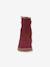 Bottes pieds nus pour filles BAREFOOT ZERU TEX Froddo blush+bordeaux+fuchsia 14 - vertbaudet enfant 