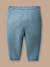 Legging bébé en coton biologique Bleu orion+Ecru 2 - vertbaudet enfant 