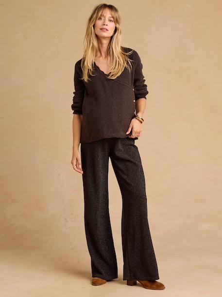 Pantalon de grossesse chocolat 2 - vertbaudet enfant 