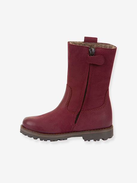 Bottes fille MAXINE TEX Froddo bleu nuit+bleu pétrole+bordeaux+noir+vieux rose 15 - vertbaudet enfant 