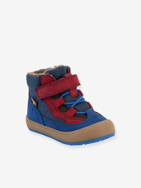Boots enfant OLLIE LUMI WOOL TEX Froddo bleu+bordeaux+multicolore 1 - vertbaudet enfant 