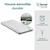 Matelas bébé aloe r Blanc 4 - vertbaudet enfant 