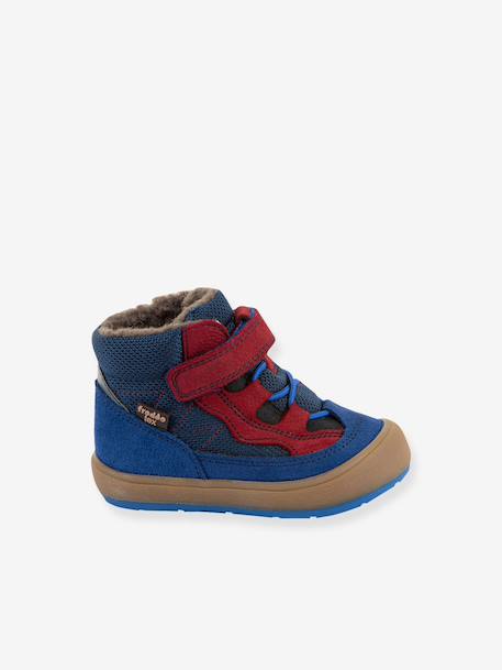 Boots enfant OLLIE LUMI WOOL TEX Froddo bleu+bordeaux+multicolore 2 - vertbaudet enfant 