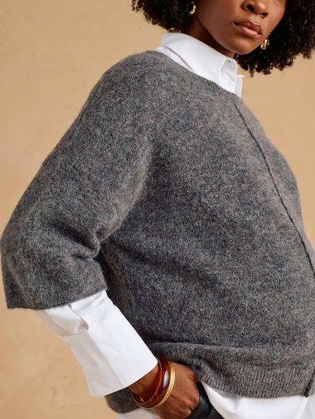 Pull de grossesse chocolat 3 - vertbaudet enfant 