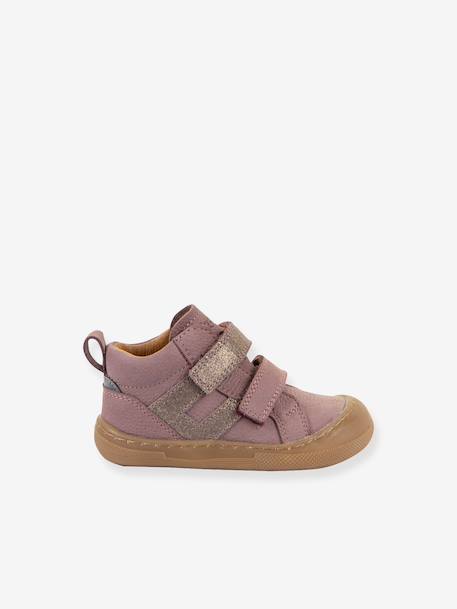 Baskets pieds nus bébé MALY Froddo bleu foncé+vieux rose 12 - vertbaudet enfant 