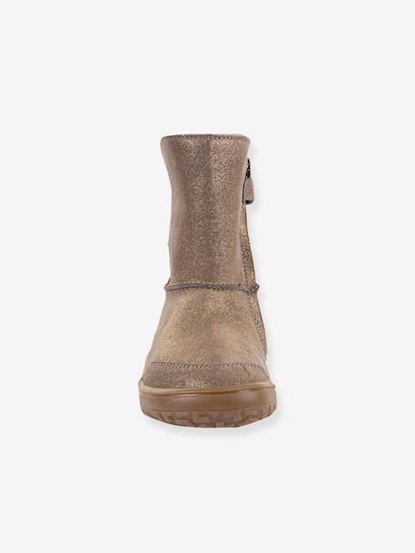Bottes pieds nus enfants BAREFOOT TEX SUEDE Froddo beige imprimé+bordeaux+bronze+gris+noir+or 19 - vertbaudet enfant 