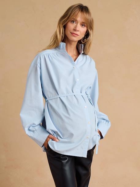 Chemise de grossesse et allaitement bleu ciel 6 - vertbaudet enfant 