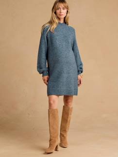Vêtements de grossesse-Allaitement-Robe pull grossesse et allaitement