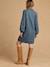 Robe pull grossesse et allaitement bleu grisé 4 - vertbaudet enfant 