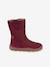 Bottes pieds nus pour filles BAREFOOT ZERU TEX Froddo blush+bordeaux+fuchsia 9 - vertbaudet enfant 