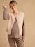 Pyjama grossesse 3 pièces allaitement taupe 3 - vertbaudet enfant 