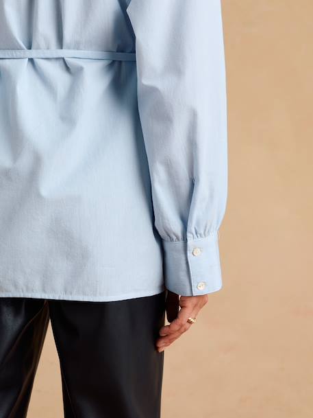Chemise de grossesse et allaitement bleu ciel 5 - vertbaudet enfant 