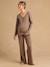 Pyjama grossesse 3 pièces allaitement taupe 2 - vertbaudet enfant 