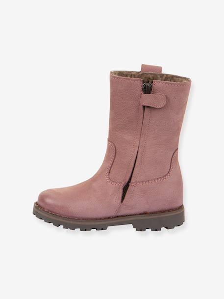 Bottes fille MAXINE TEX Froddo bleu nuit+bleu pétrole+bordeaux+noir+vieux rose 28 - vertbaudet enfant 