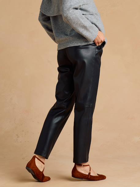 Pantalon de grossesse bandeau noir 1 - vertbaudet enfant 
