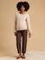 Pull grossesse et allaitement Colette beige chiné 1 - vertbaudet enfant 