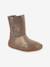 Bottes pieds nus enfants BAREFOOT TEX SUEDE Froddo beige imprimé+bordeaux+bronze+gris+noir+or 13 - vertbaudet enfant 