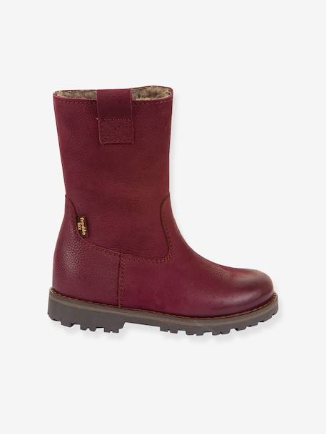 Bottes fille MAXINE TEX Froddo bleu nuit+bleu pétrole+bordeaux+noir+vieux rose 14 - vertbaudet enfant 