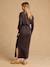 Robe longue de grossesse chocolat 2 - vertbaudet enfant 