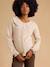 Pull grossesse et allaitement Colette beige chiné 8 - vertbaudet enfant 