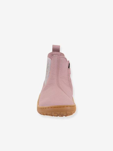 Chaussures pieds nus CHELYS avec détails pailletés fille Froddo bleu foncé+rose poudré 14 - vertbaudet enfant 