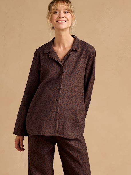Pyjama de grossesse chocolat 2 - vertbaudet enfant 