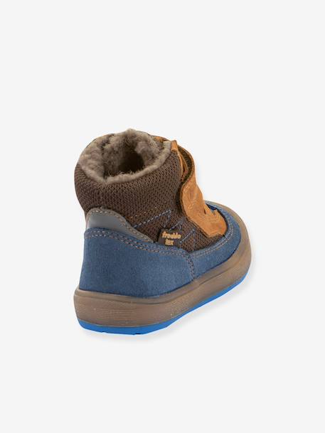 Boots enfant OLLIE LUMI WOOL TEX Froddo bleu+bordeaux+multicolore 15 - vertbaudet enfant 