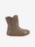 Bottes pieds nus enfants BAREFOOT TEX SUEDE Froddo beige imprimé+bordeaux+bronze+gris+noir+or 14 - vertbaudet enfant 