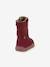 Bottes pieds nus pour filles BAREFOOT ZERU TEX Froddo blush+bordeaux+fuchsia 11 - vertbaudet enfant 