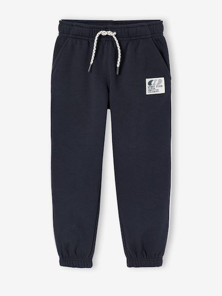 Pantalon de jogging garçon bordeaux+gris ardoise 6 - vertbaudet enfant 